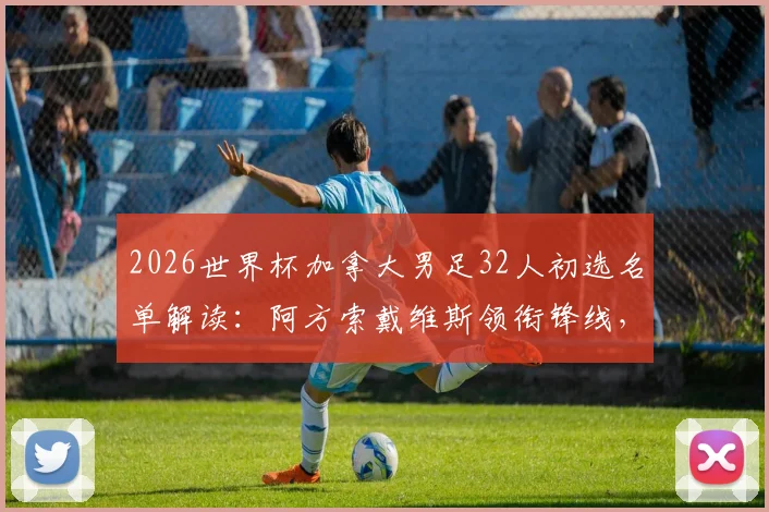 2026世界杯加拿大男足32人初选名单解读：阿方索戴维斯领衔锋线，戴维、布坎南核心入选，赫德曼战术布局前瞻